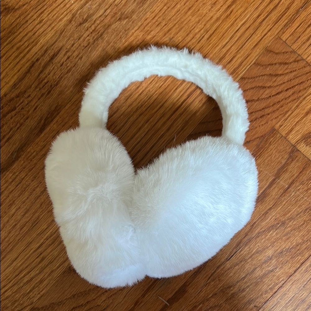 Cozy White Earmuffs